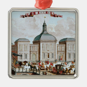 The Stock Exchange, Amsterdam, 1743 Metalen Ornament