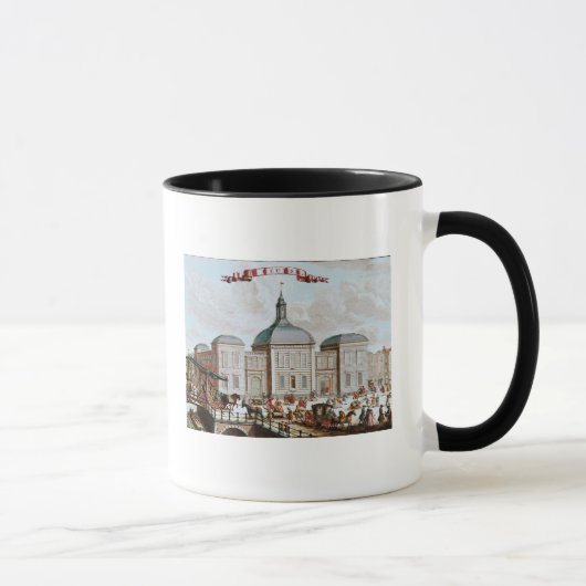 The Stock Exchange, Amsterdam, 1743 Mok (Rechts)