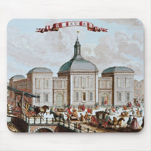 The Stock Exchange, Amsterdam, 1743 Muismat (Voorkant)