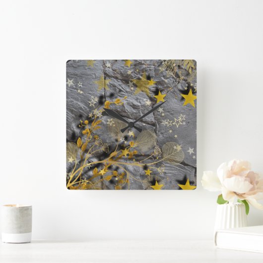 The Stone wall Vierkante Klok (Huis)