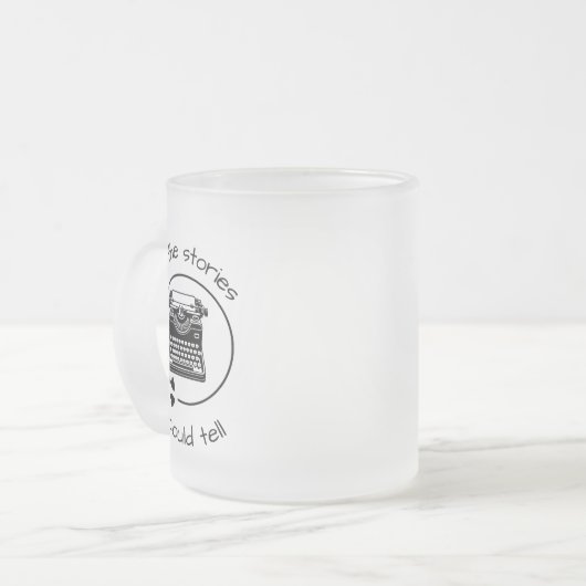 The Stories I Could Tell Matglas Koffiemok (Voorkant links)