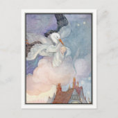 The Stork van Anne Anderson Briefkaart (Voorkant)