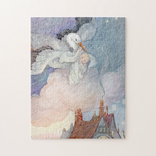 The Stork van Anne Anderson Legpuzzel (Verticaal)