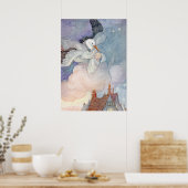 The Stork van Anne Anderson Poster (Keuken)