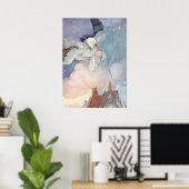 The Stork van Anne Anderson Poster (Thuiskantoor)