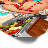 “The Storm Can Wait” – A Self Denial Cartoon Poster (Hoek)