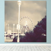 The Storm! Canvas Afdruk (Insitu (Houten vloer))