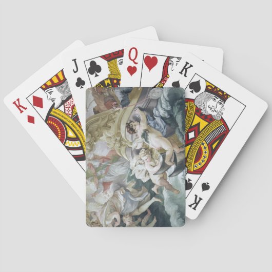 The Storm Miraculously Calmed on Contact with the Speelkaarten (Achterkant)