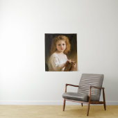 The Story Book, 1877 by William-Adolphe Bouguereau Wandkleed (In situ)