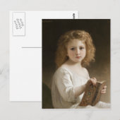 The Storybook - William Bouguereau Briefkaart (Voorkant / Achterkant)