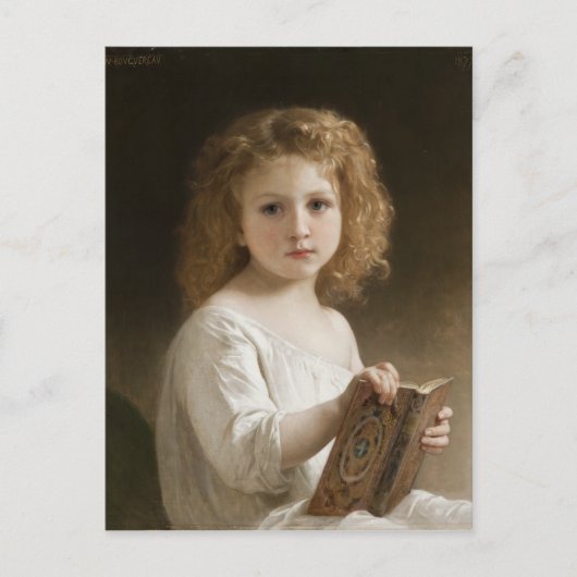 The Storybook - William Bouguereau Briefkaart (Voorkant)