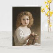 The Storybook - William Bouguereau Kaart (Gele Bloem)