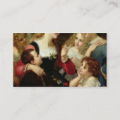 The Storyteller, 1874 (olie op canvas) Visitekaartje (Achterkant)