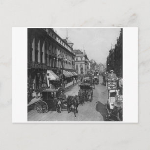 The Strand, 1901 London England, Verenigd Koninkri Briefkaart