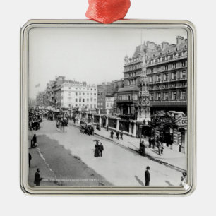 The Strand and Charing Cross Station, Londen Metalen Ornament