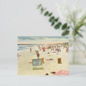 The Strand at Ocean Drive Beach, South Carolina Briefkaart (Staand voorkant)