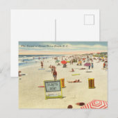 The Strand at Ocean Drive Beach, South Carolina Briefkaart (Voorkant / Achterkant)