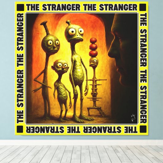 The Stranger | LIKE YOU Collection Canvas Afdruk (Insitu (Houten vloer))