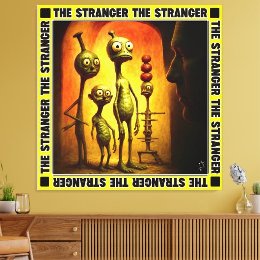 The Stranger | LIKE YOU Collection Canvas Afdruk (Insitu (Woonkamer))