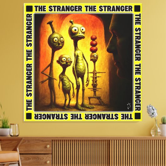 The Stranger | LIKE YOU Collection Canvas Afdruk (Insitu (Woonkamer))