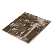 The Street Locksmith, van 'Street Life in London' Tegeltje (Zijkant)