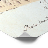 The Street Singer, gegraveerd door Alois Senefelde Poster (Hoek)