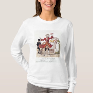 The Street Singer, gegraveerd door Alois Senefelde T-shirt