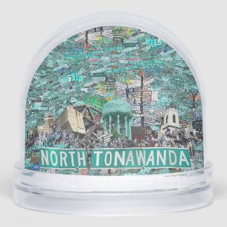 The Streets of North Tonawanda Snow Globe Sneeuwbol
