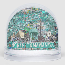 The Streets of North Tonawanda Snow Globe Sneeuwbol