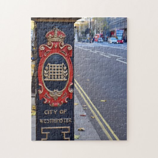 The Streets of Westminster - London Puzzler Legpuzzel (Verticaal)
