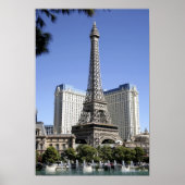 The Strip, Paris Las Vegas, Luxury Hotel Poster (Voorkant)