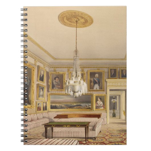 The Striped Drawing Room, Apsley House, 1853 (prin Notitieboek (Voorkant)