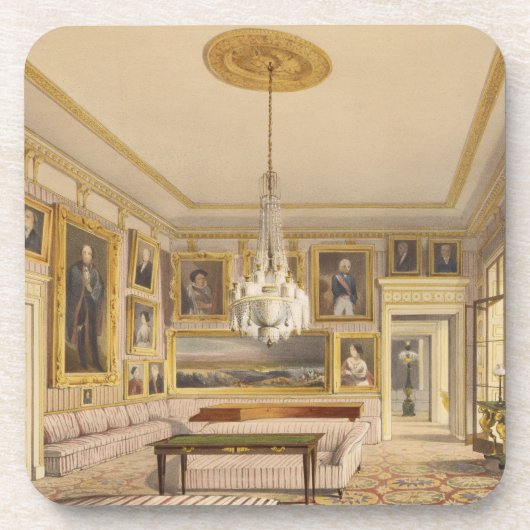 The Striped Drawing Room, Apsley House, 1853 (prin Onderzetter (Voorkant)