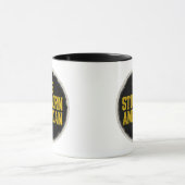 The Stubborn American Bold Emblem mug Mok (Midden)