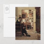 The Studio of Ingres in Rome, 1818 Briefkaart (Voorkant / Achterkant)