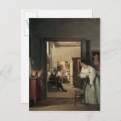 The Studio of Ingres in Rome, 1818 Briefkaart (Voorkant / Achterkant)