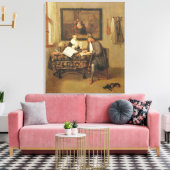The Studious Life, 1662 Canvas Afdruk (Insitu (Woonkamer))