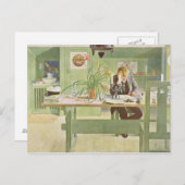 The Study Room, pub. in "Lasst Licht Hinin"("Let i Briefkaart (Voorkant / Achterkant)