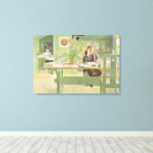 The Study Room, pub. in "Lasst Licht Hinin"("Let i Canvas Afdruk (Insitu (Houten vloer))