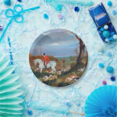 The Suffolk Hunt 1833 Fox Hunt Papieren Bordje (Feest)