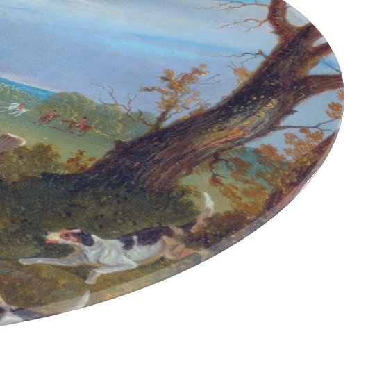 The Suffolk Hunt 1833 Fox Hunt Snijplank (Hoek)