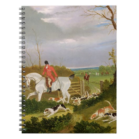 The Suffolk Hunt - Naar Hoesje nabij Herringswel Notitieboek (Voorkant)