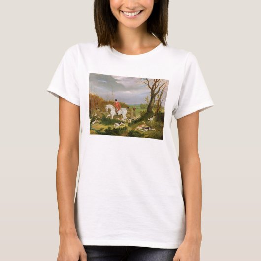 The Suffolk Hunt - Naar Hoesje nabij Herringswel T-shirt (Voorkant)
