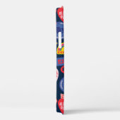 The Suicide Squad | Harley Quinn Badge Patroon Case-Mate iPhone Case (Achterkant / Rechts)
