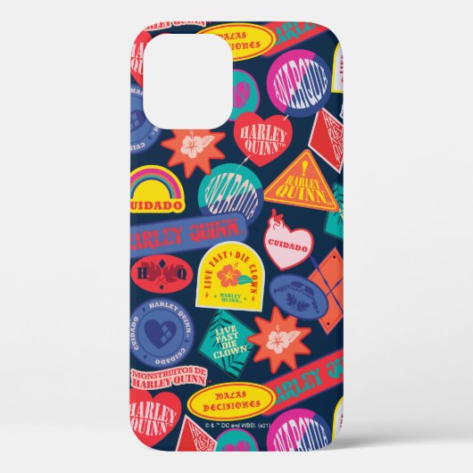The Suicide Squad | Harley Quinn Badge Patroon Case-Mate iPhone Case (Achterkant)