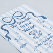 The Summer I turned 13 Birthday Invitation Kaart