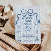 The Summer I turned 13 Birthday Invitation Kaart