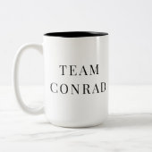 The Summer I Turned Pretty Team Conrad Coffee Mug Tweekleurige Koffiemok (Links)