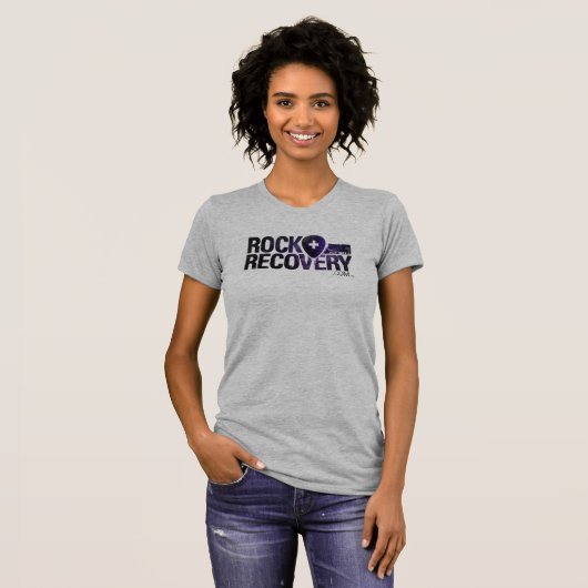 The Summit FM Rock & Recovery Shirt - Women's Grey (Voorkant volledig)