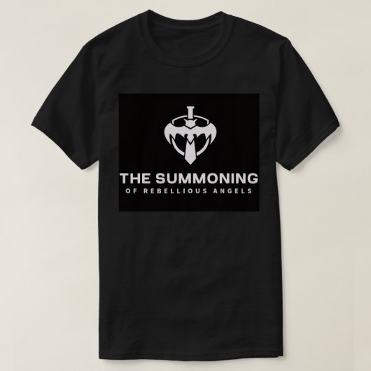 THE SUMMOING OF REBELLIOUS ANGELS T SHIRT  (Design voorkant)